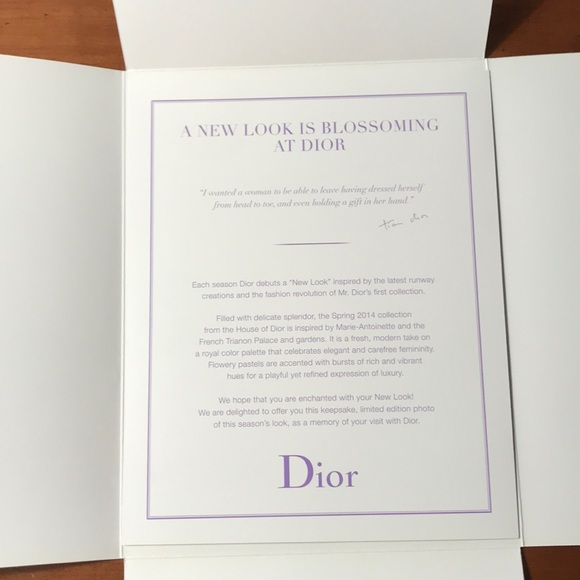 DIOR Spring 2014 New Look Photograph - Picture 3 of 7